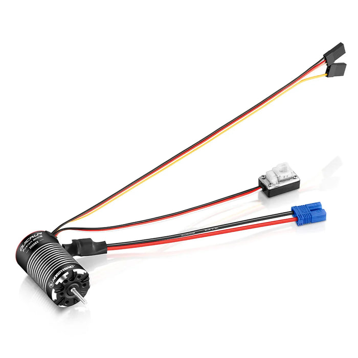 نظام Hobbywing QUICRUN Fusion Mini16 3000KV بتقنية FOC، يجمع بين وحدة تحكم إلكترونية للسرعة 30A ومحرك 2 في 1، للزواحف اللاسلكية بمقياسي 1/16 و1/18