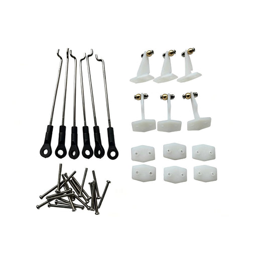 CNHL Super Tucano V2 1600mm Replacement Control Horns & Ball Links Set