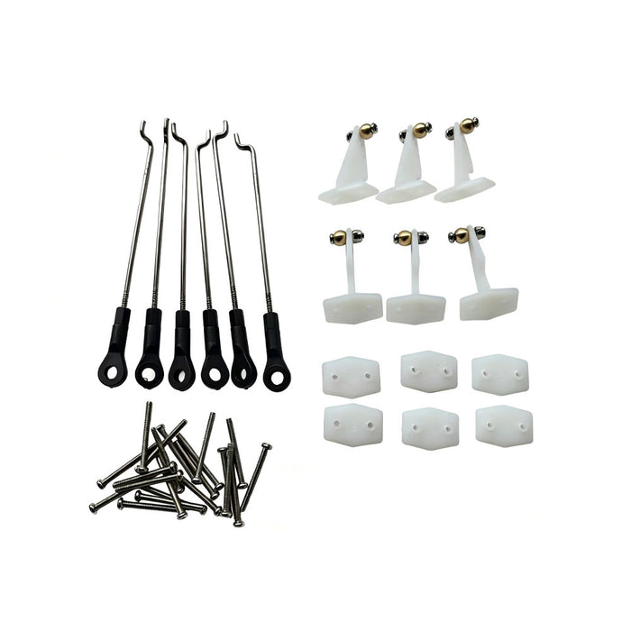 CNHL Super Tucano V2 1600mm Replacement Control Horns & Ball Links Set