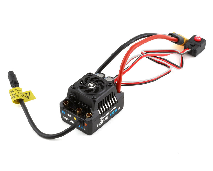 Hobbywing EZRun MAX10 G2 80A Sensored Waterproof Brushless ESC 2-3S