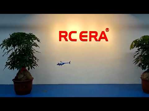 RC ERA C138 Bell 206 helicopter flight demo video indoor hover test
