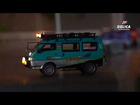Delica JXC5813A LED headlights demo night run video