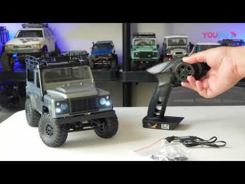 MNRC MN99S RC Crawler Car Demo – Full-Proportional Steering & Throttle Test Video