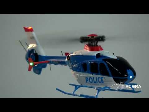 RC ERA C123 EC135 flight video showing hovering and one-key stunt performance