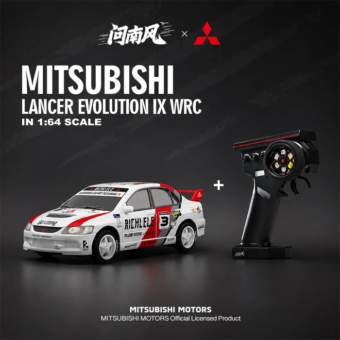 Voiture RC de drift CNHL WNF Mitsubishi Lancer Evolution IX 1:64 avec gyroscope et commande proportionnelle