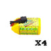 4s lipo battery xt60 1550mah fpv drone lipo battery 4s