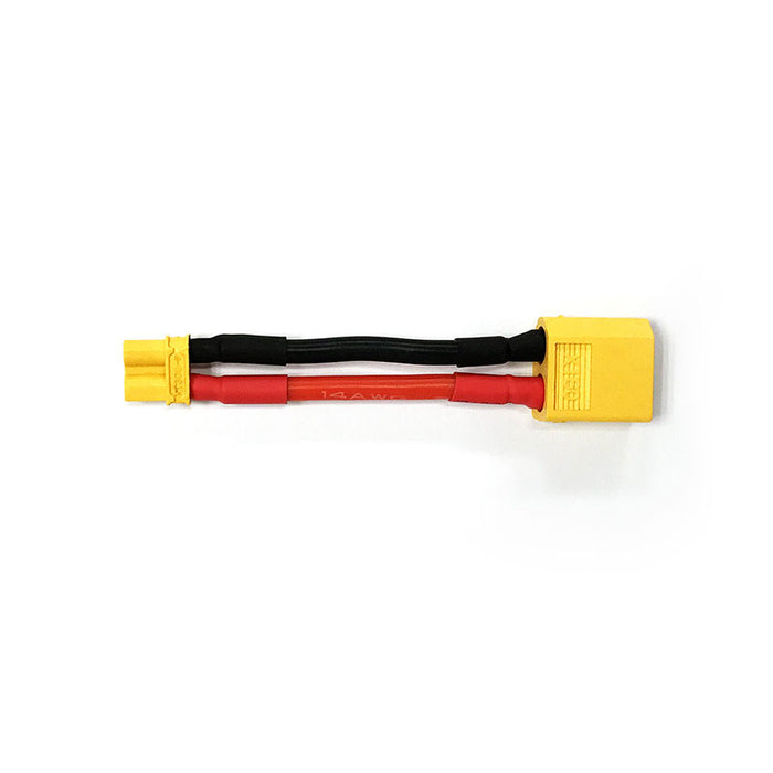 CNHL XT60 Male Plug Connector to XT30U Female Plug 14AWG Soft Silicone Wire Cable 50mm