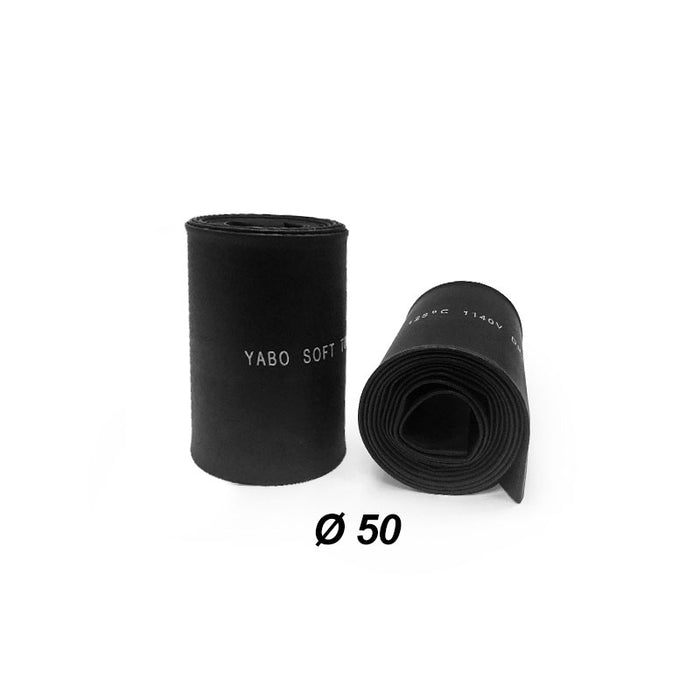 Tubo Termorretráctil Ø50mm para Batería Lipo (1m por bolsa) - Negro