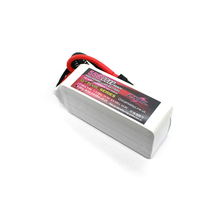 Batería Lipo CNHL 2200mAh 18.5V 5S 55C con enchufe XT60 