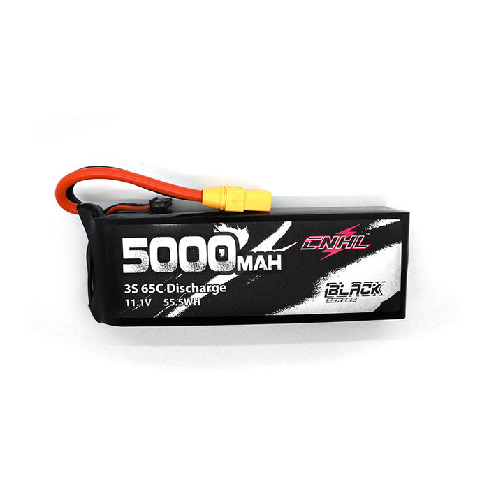 11.1v 5000mah 65 c 3s lipo Turnigy Rapid 100C Battery w/EC5 for RC cars monster trucks CNHL Black Series 11.1V 3S