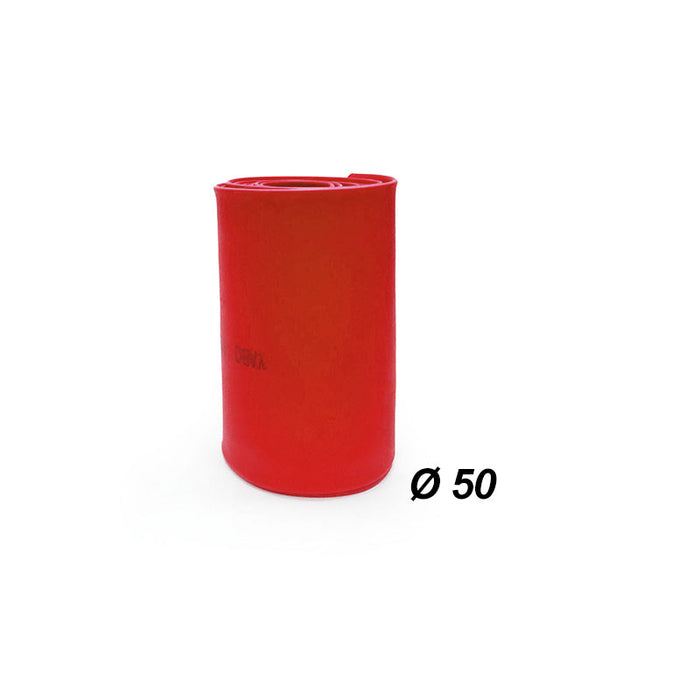 Schrumpfschlauch Ø50 mm für Lipo-Akku (1 m pro Beutel) – Rot