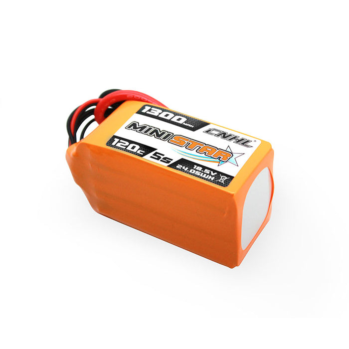 CNHL MiniStar 1300mAh 18.5V 5S 120C Lipo Battery with XT60 Plug