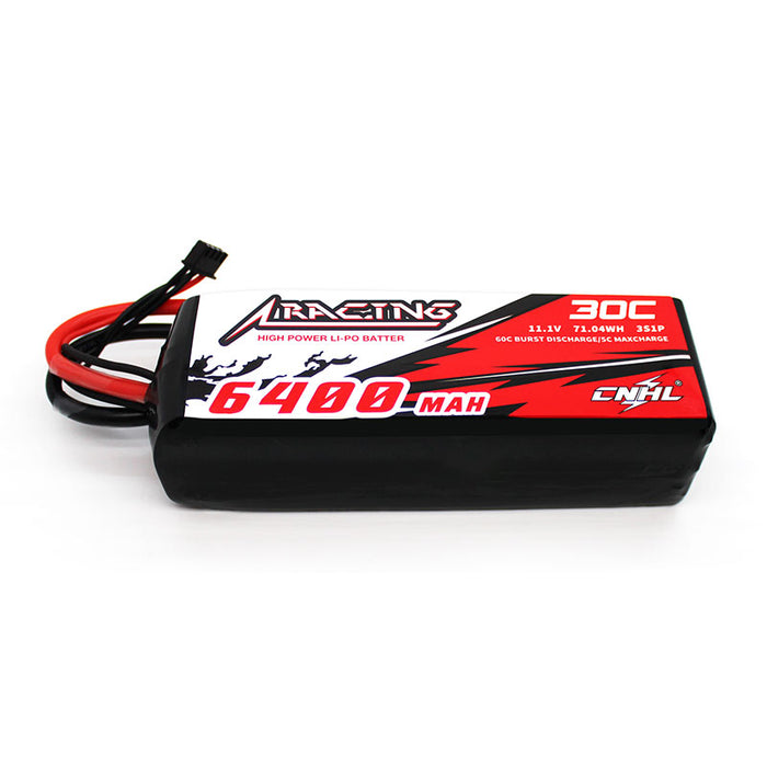 Batería Lipo CNHL Racing Series 6400mAh 11.1V 3S 30C con enchufe TRX 