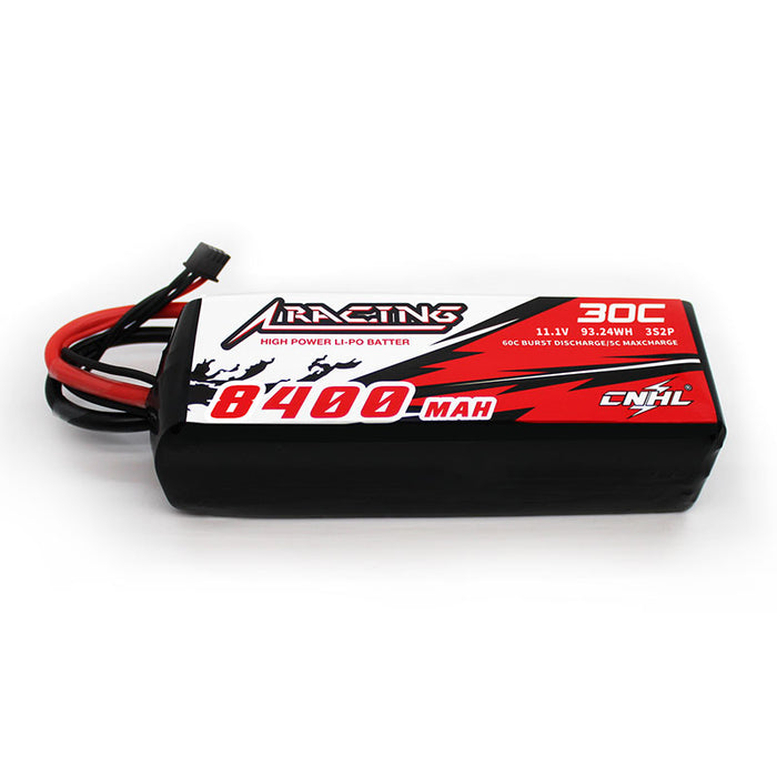 CNHL Racing Series 8400MAH 11.1V 3S 30C Batteria Lipo con TRX Plug