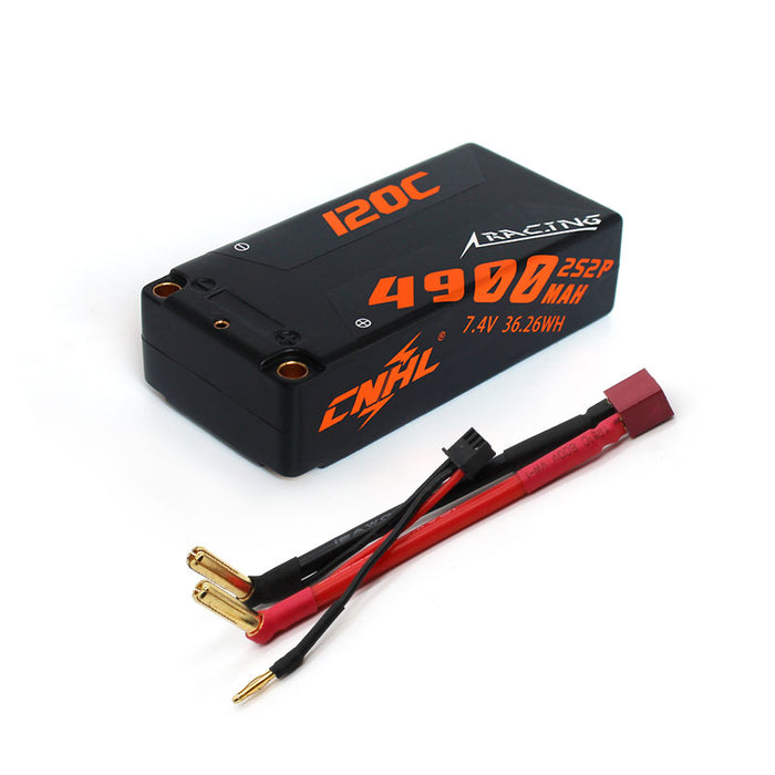 CNHL Racing Series 4900mAh 2S LiPo Battery with Cables