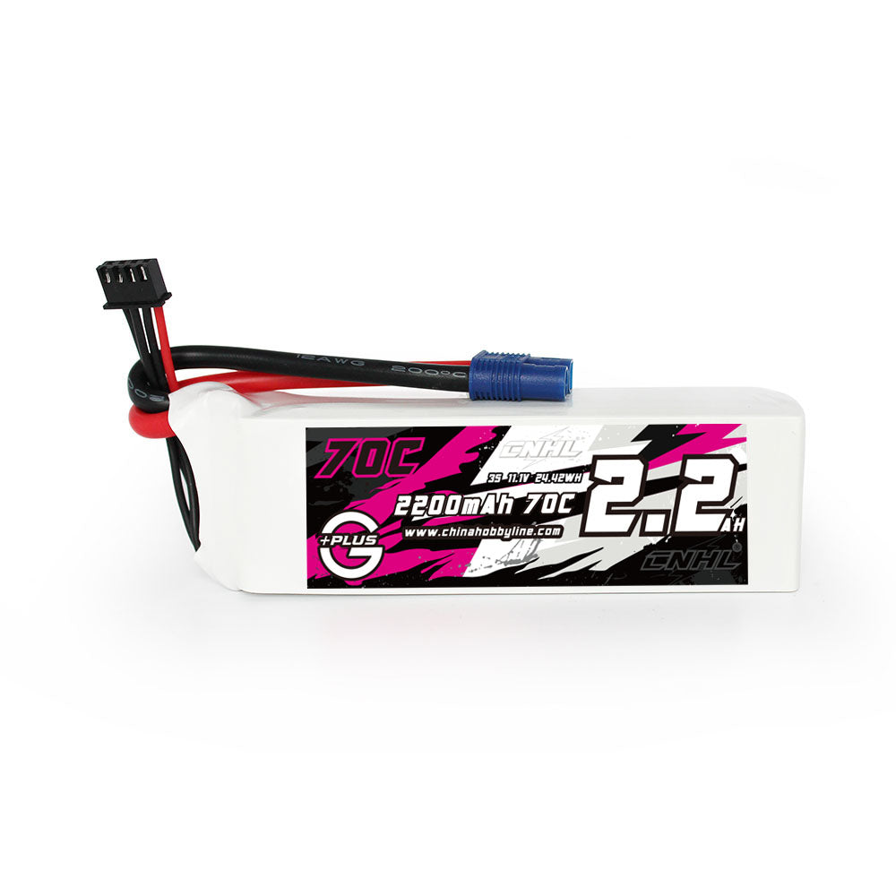 CNHL 2200mAh 11.1V 3S Lipo Battery EC3 Plug