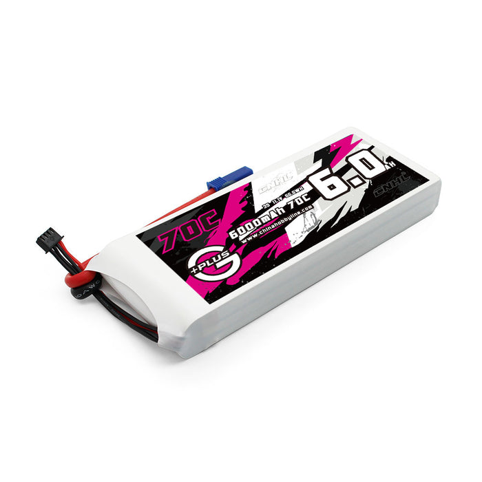CNHL G+Plus 6000mAh 11.1V 3S 70C Lipo Battery with EC5 Plug