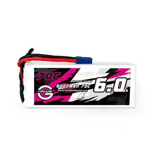 CNHL G+Plus 6000mAh 6S 70C Lipo Battery with EC5 Plug