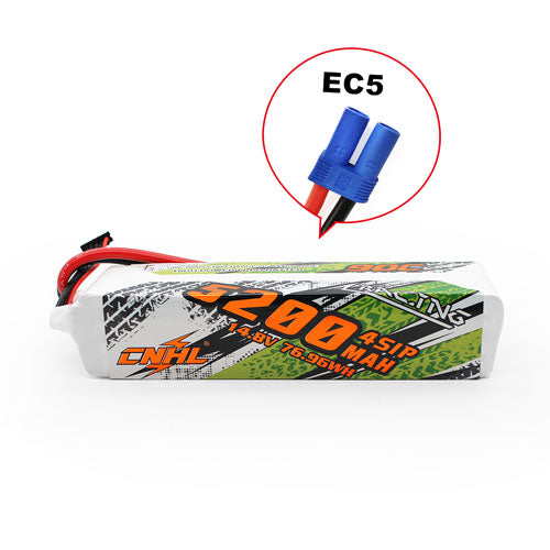 CNHL Series 5200mAh 14.8V 4S Lipo Battery EC5 Plug