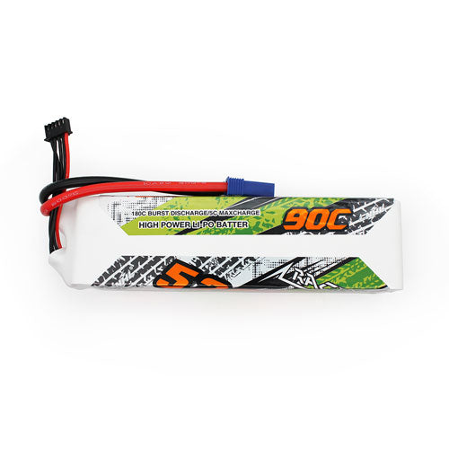 HOOVO 4S Lipo Akku 14.8V 50C 5200mAh RC Akku Hardcase Mit EC5 Stecker Für RC Buggy Truggy Crawler Monster Car Boat 1 Packung