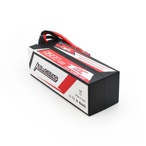 CNHL Racing Series 5200mAh 14.8V 4S 100C Hard Case Lipo Battery with T/Dean Plug