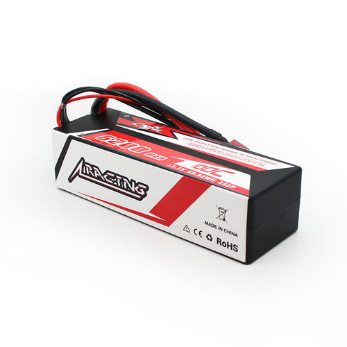 CNHL Racing Series 6200mAh 11.1V 3S 100C  Hard Case Lipo Battery with T/Dean Plug