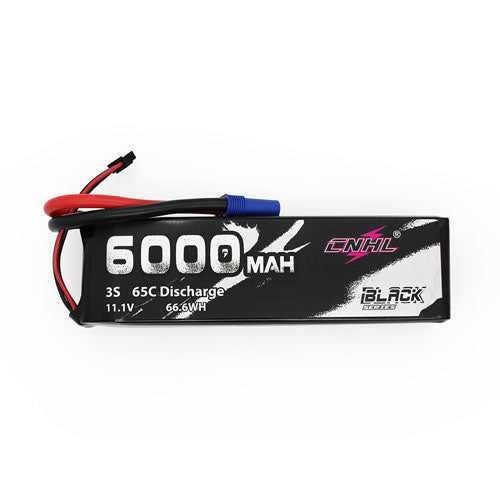 6000mAh 11.1V 3S 65C Lipo Battery