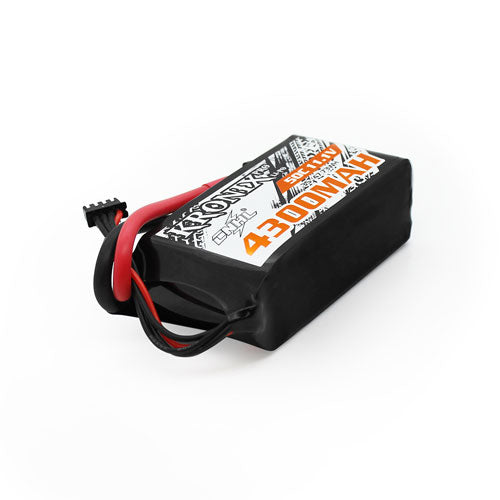 CNHL Kronix Pro Series 4300mAh 11.1V 3S 50C Shorty Lipo Battery with XT60 Plug