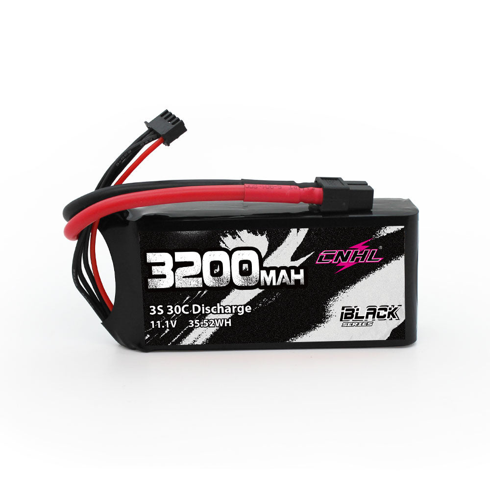 Series 3200mAh 11.1V 3S Shorty Lipo Battery XT60 Plug