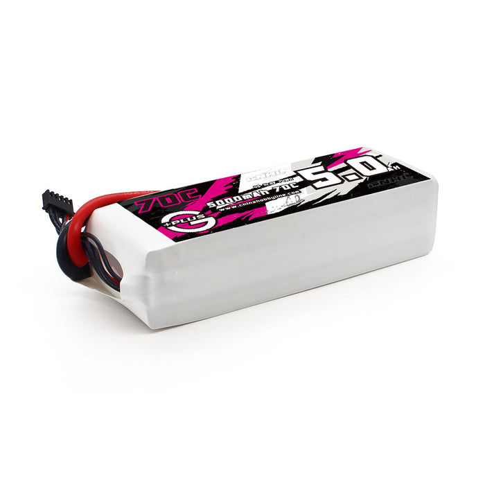 Batería Lipo CNHL G+Plus 5000mAh 14.8V 4S 70C con enchufe EC5 