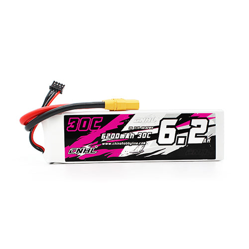 6200mAh 11.1V 3S Lipo Battery XT90 Plug