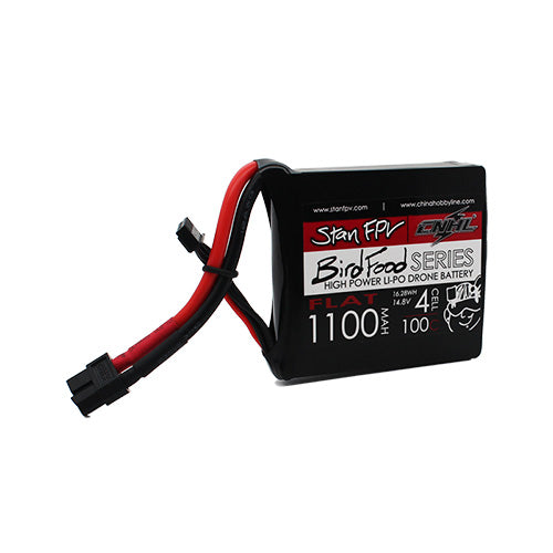 CNHL Stan Black Series 1100mAh 14.8V 4S 100C Lipo Battery avec plug
