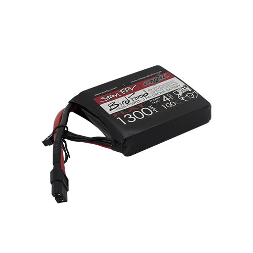 CNHL Stan Black Series 1300mAh 14.8V 4S 100C Lipo Battery avec plug