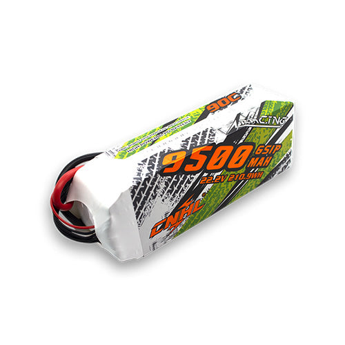 CNHL Speedrun 9500mAh 22.2V 6S 90C Lipo Battery with QS8 Plug