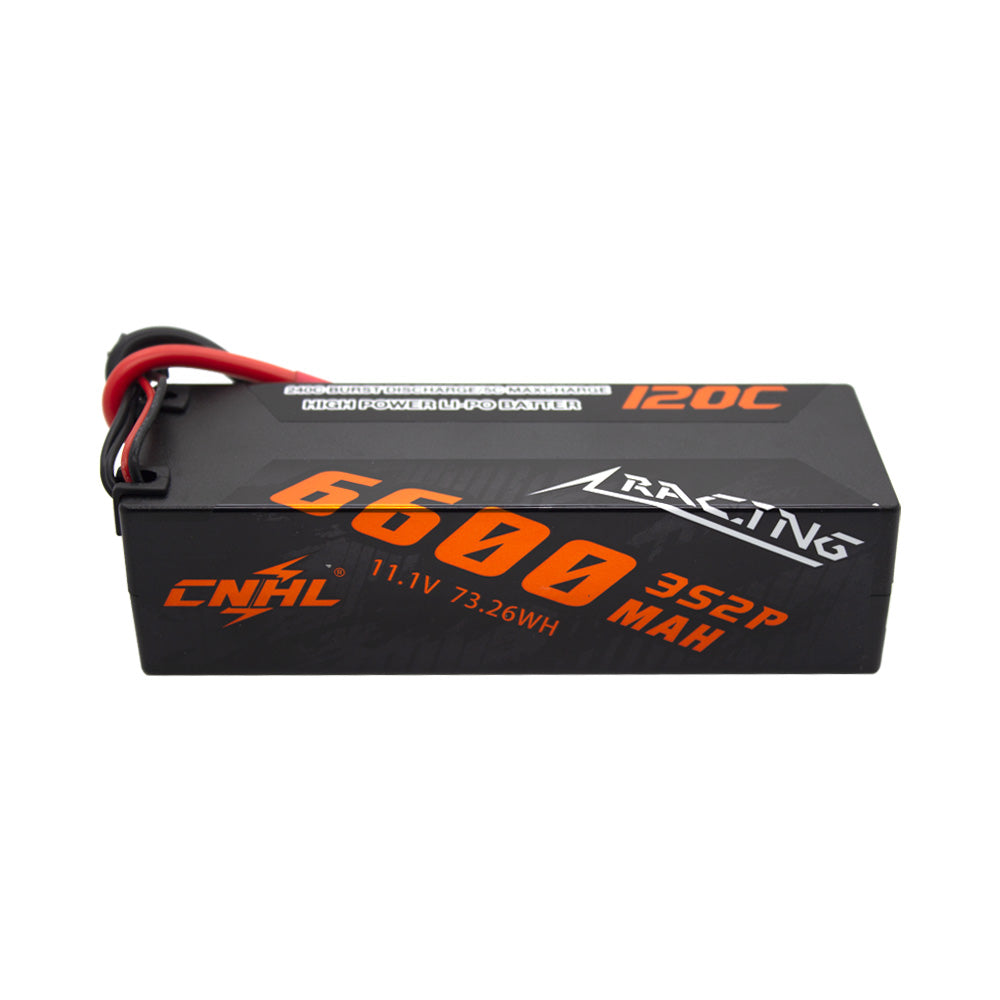 CNHL Series 6600mAh 11.1V 3S 120C Hard Case Lipo Battery T Dean Plug