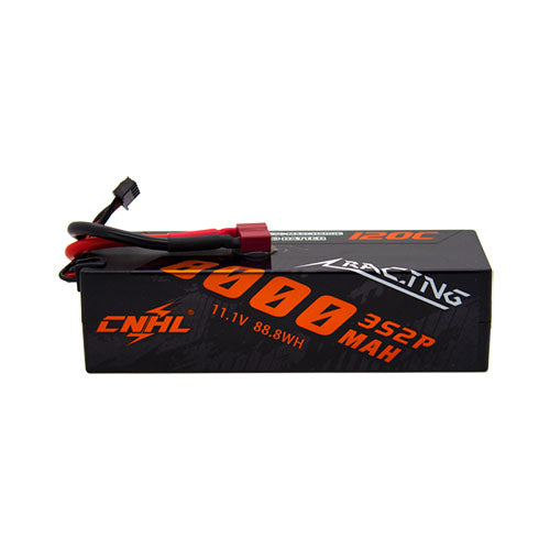 CNHL Series 8000mAh 11.1V 3S 120C Hard Case Lipo Battery T Dean Plug