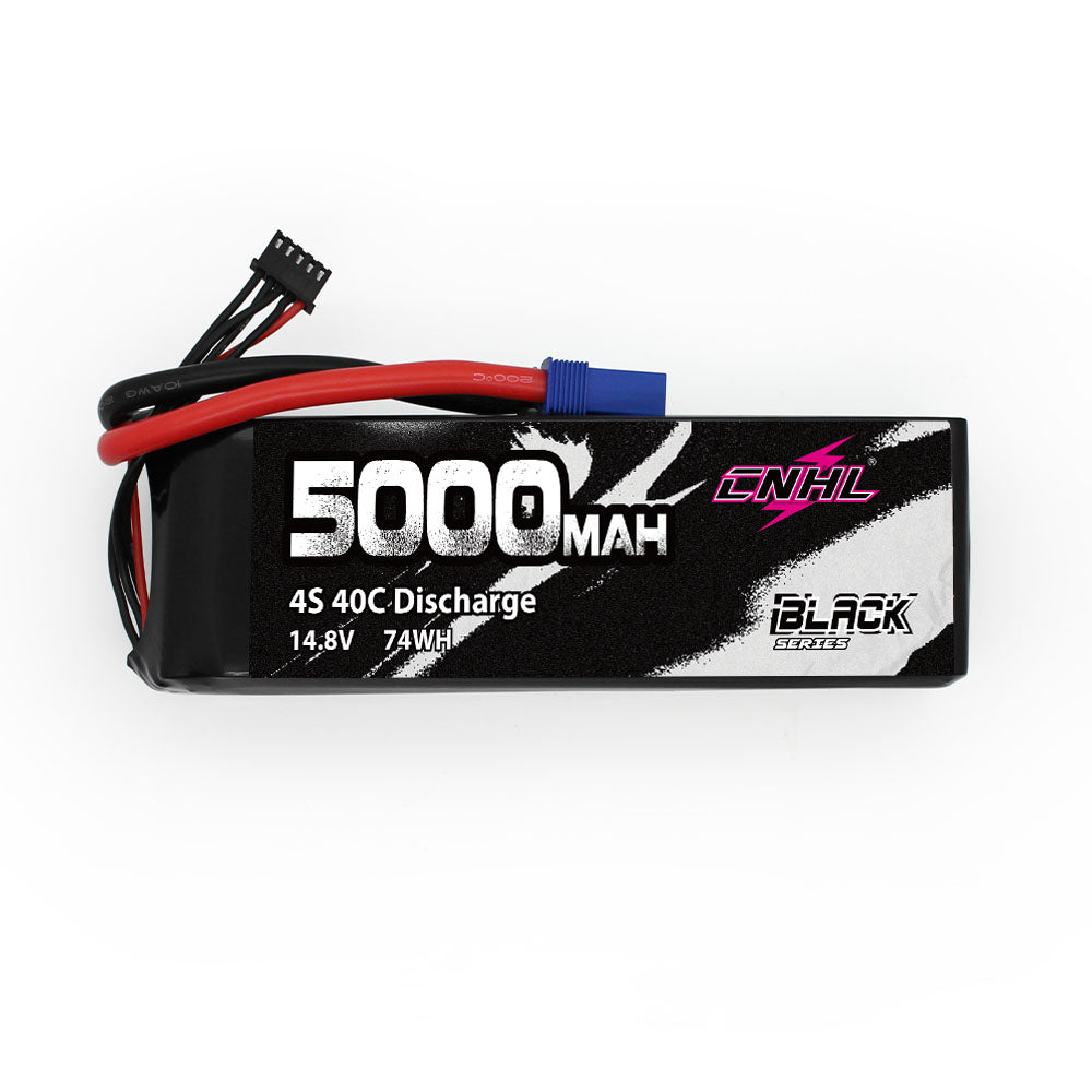 CNHL 5000mAh 14.8V 4S Lipo Battery EC5 Plug